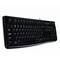Logitech K120 Corded Keyboard, Langallinen, USB, QWERTY, Musta
