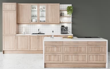 Epoq Fasett Natural Oak vitriiniovi keittiöön 30x70