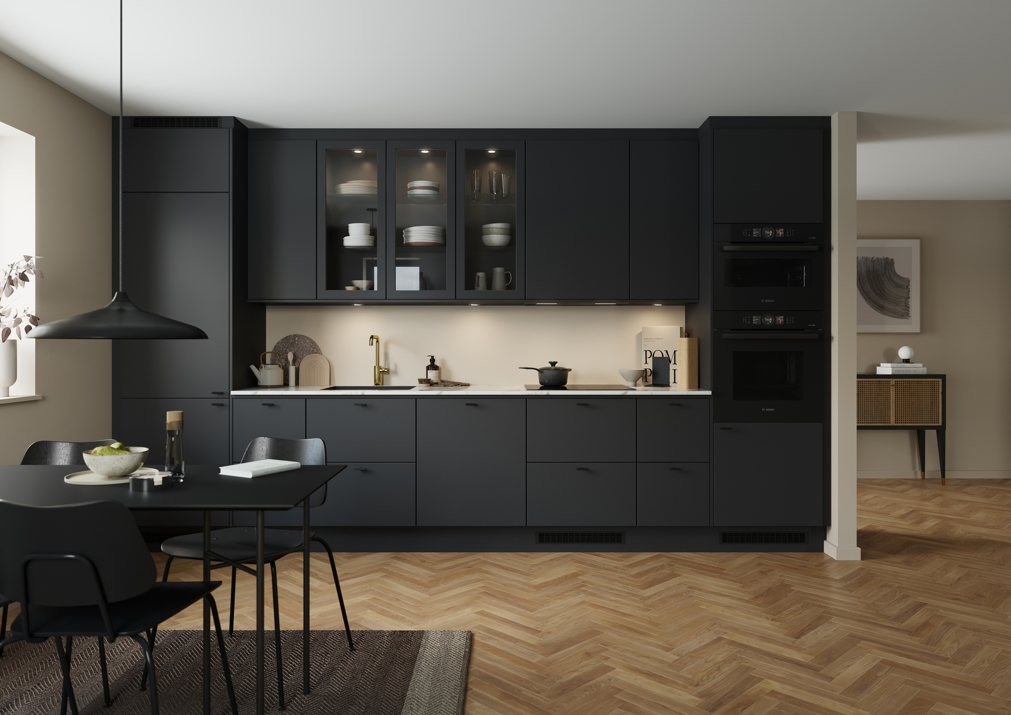 Trend Lakritsi Ovi keittiöön 50x70