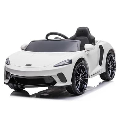 Nordic Play Speed Sähköauto McLaren GT 12V4,5AH, EVA-renkaat, BT, Valkoinen