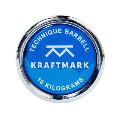 Kraftmark Kansainvälinen barbell 50 mm: n tekniikka 10 kg