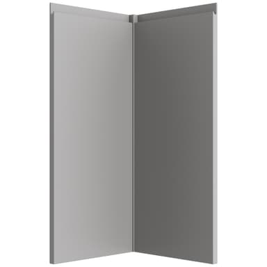 Epoq Integra alakaapin kulmaovi keittiöön (Steel Grey)