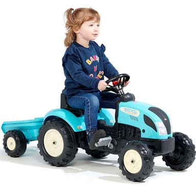 Falk Kiddy Farm Traktori Peräkärryllä