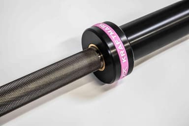 Kraftmark Kansainvälinen barbell 50 mm painonnosto musta raaka 20 kg