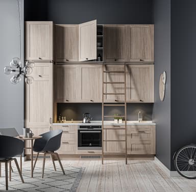 Epoq Shaker laatikon etuosa 50x26 keittiöön (tammi)