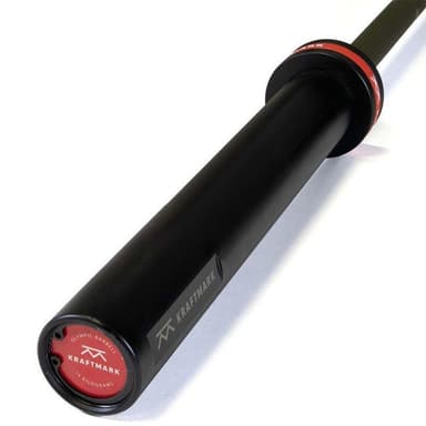 Kraftmark Kansainvälinen barbell 50 mm Cerakote CF Bar vihreä 15 kg