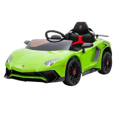 Nordic Play Speed Sähköauto Lamborghini Aventador, 12V, lime-vihreä