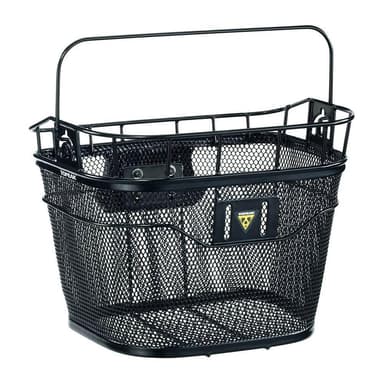 Topeak Basket Front QuickClick Kori Musta, Pyörän korit