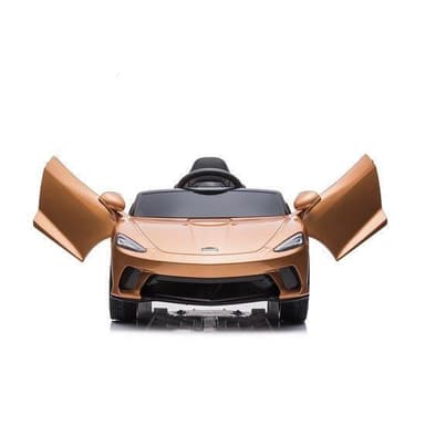 Nordic Play Speed Sähköauto McLaren GT 12V4,5AH, EVA-renkaat, nahkaistuin, BT, spraymaalattua kuparia