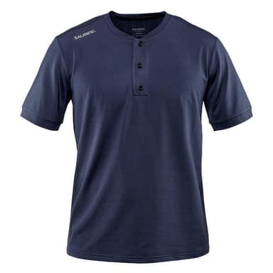 Salming Classic Button Jersey, Miesten padel ja tennis T-paita Laivastonsininen L
