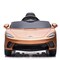 Nordic Play Speed Sähköauto McLaren GT 12V4,5AH, EVA-renkaat, nahkaistuin, BT, spraymaalattua kuparia