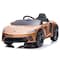 Nordic Play Speed Sähköauto McLaren GT 12V4,5AH, EVA-renkaat, nahkaistuin, BT, spraymaalattua kuparia