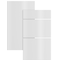 Epoq Gloss ylälaatikon etuosa 50x35 keittiöön (White)