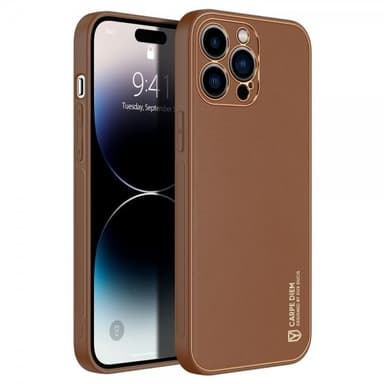 DUX DUCIS iPhone 14 Pro Max Kuori Ruskea