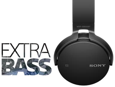 Sony MDR-XB650BT langattomat on-ear kuulokkeet (musta)