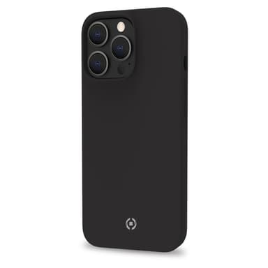 Celly Cromo Pehmeä kumikotelo iPhone 14 Pro Max Sv