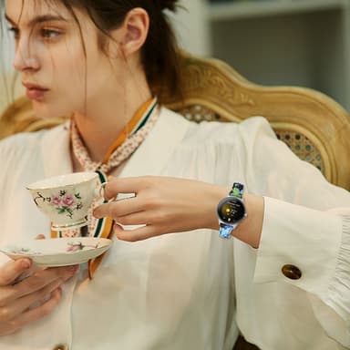 Kellon ranneke aitoa nahkaa Monivärinen Google Pixel Watch