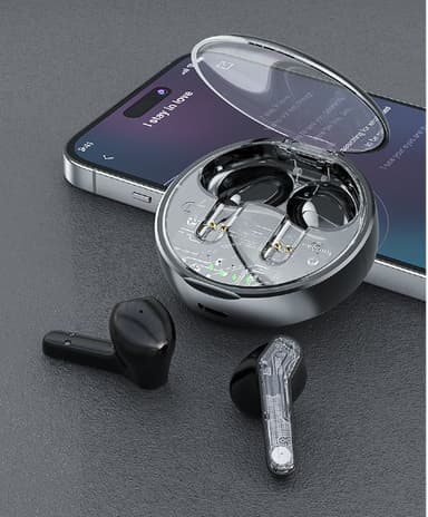 Langattomat kuulokkeet Bluetooth 5.2 Valkoinen