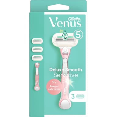 Razor Deluxe Smooth Sensitive 3 terää