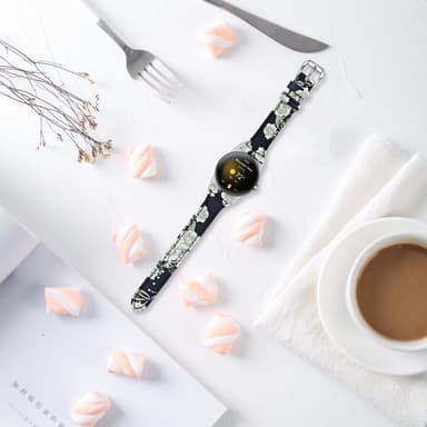 Kellon ranneke aitoa nahkaa Monivärinen Google Pixel Watch