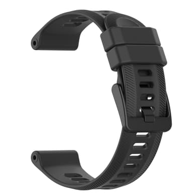Kellon hihna silikonia Musta 22 mm Garmin Forerunner 955/945/935/Garmin Fenix 6 GPS
