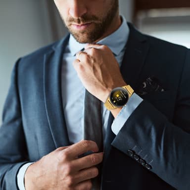 Kellon ranneke ruostumatonta terästä Kulta Google Pixel Watch