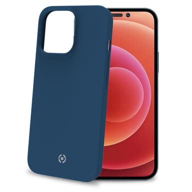 Celly Cromo Soft kumikotelo iPhone 14 Pro Blue