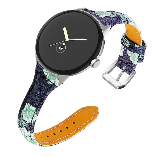 Kellon ranneke aitoa nahkaa Monivärinen Google Pixel Watch