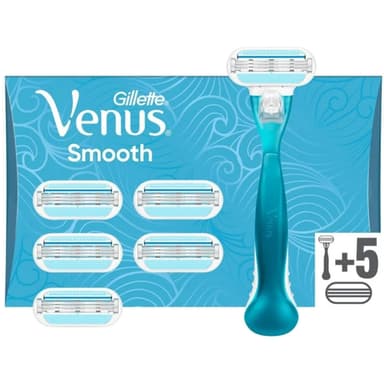 Razor Smooth 6 partakoneen terää