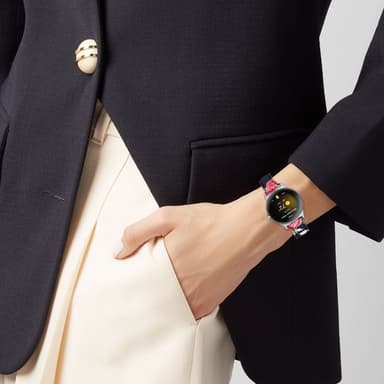 Kellon ranneke aitoa nahkaa Monivärinen Google Pixel Watch