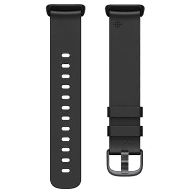 Fitbit Charge 5, nahkaranneke musta (S)