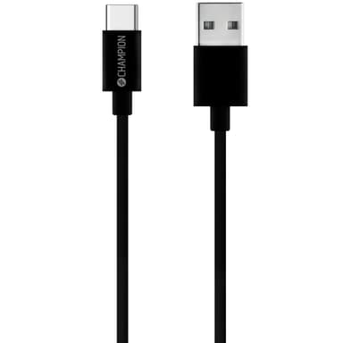 Champion USB-A–USB-C-kaapeli 3 m musta