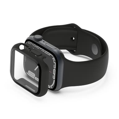 Belkin ScreenForce, Näytönsuoja, Älykello, Musta, Läpinäkyvä, Apple, Watch