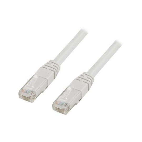 U/UTP Cat6 patch cable 35m 250MHz Delta certified white