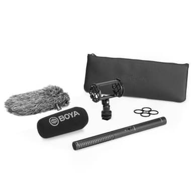 BOYA Mikrofon Shotgun Kort BY-PVM3000S Kondensator XLR
