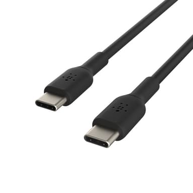 Belkin CAB003BT2MBK, 2 m, USB C, USB C, Musta
