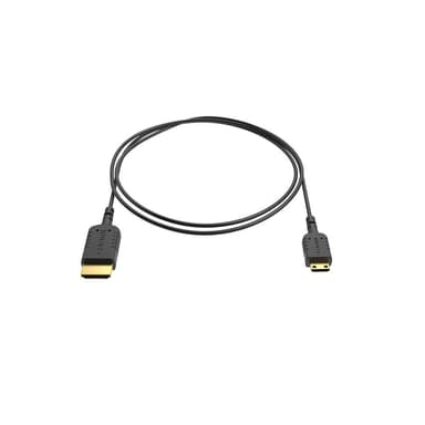 8SINN-kaapeli Mini HDMI-HDMI erittäin ohut 80 cm