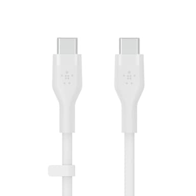 Belkin BOOST↑CHARGE Flex, 2 m, USB C, USB C, USB 2.0, Valkoinen