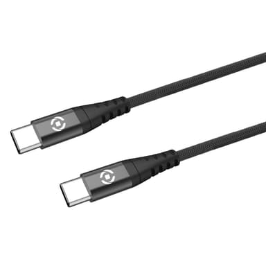 USB-C - USB-C-kaapeli Nylon USB-PD 60W 1m