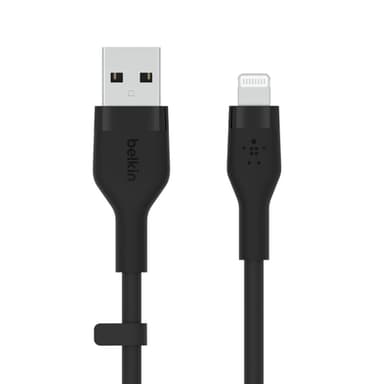 Belkin CAA008BT3MBK, 3 m, USB A, USB C/Lightning, Svart