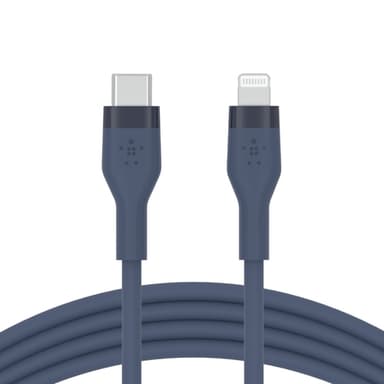 Belkin CAA009BT3MBL, 3 m, USB C, USB C/Lightning, Blå