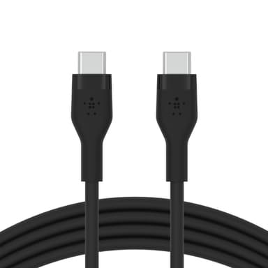 Belkin BOOST↑CHARGE Flex, 2 m, USB C, USB C, USB 2.0, Musta