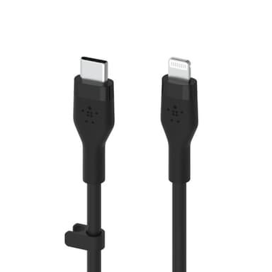 Belkin CAA009BT2MBK, 2 m, USB C, USB C/Lightning, Musta
