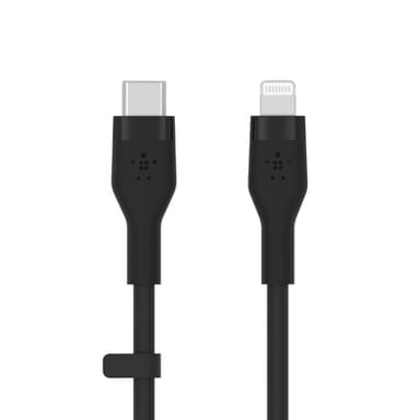 Belkin CAA009BT2MBK, 2 m, USB C, USB C/Lightning, Musta