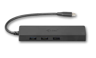 i-tec Advance C31GL3SLIM, USB 3.2 Gen 1 (3.1 Gen 1) Type-C, RJ-45, USB 3.2 Gen 1