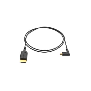 8SINN-kaapeli Micro HDMI-HDMI kulmikas erittäin ohut 40 cm
