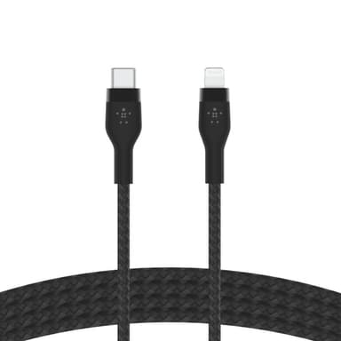 Belkin CAA011BT2MBK, 2 m, USB C, USB C/Lightning, Musta