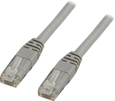 U/UTP Cat5e patch cable, 5m, 100MHz, grey