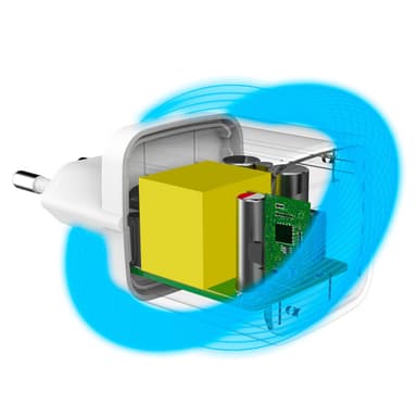 Celly USB-laturi USB-C PD 20W + Salamakaapeli