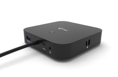 i-tec C31DUALDPDOCKPD65W, Langallinen, USB 3.2 Gen 1 (3.1 Gen 1) Type-C, 65 W, 3